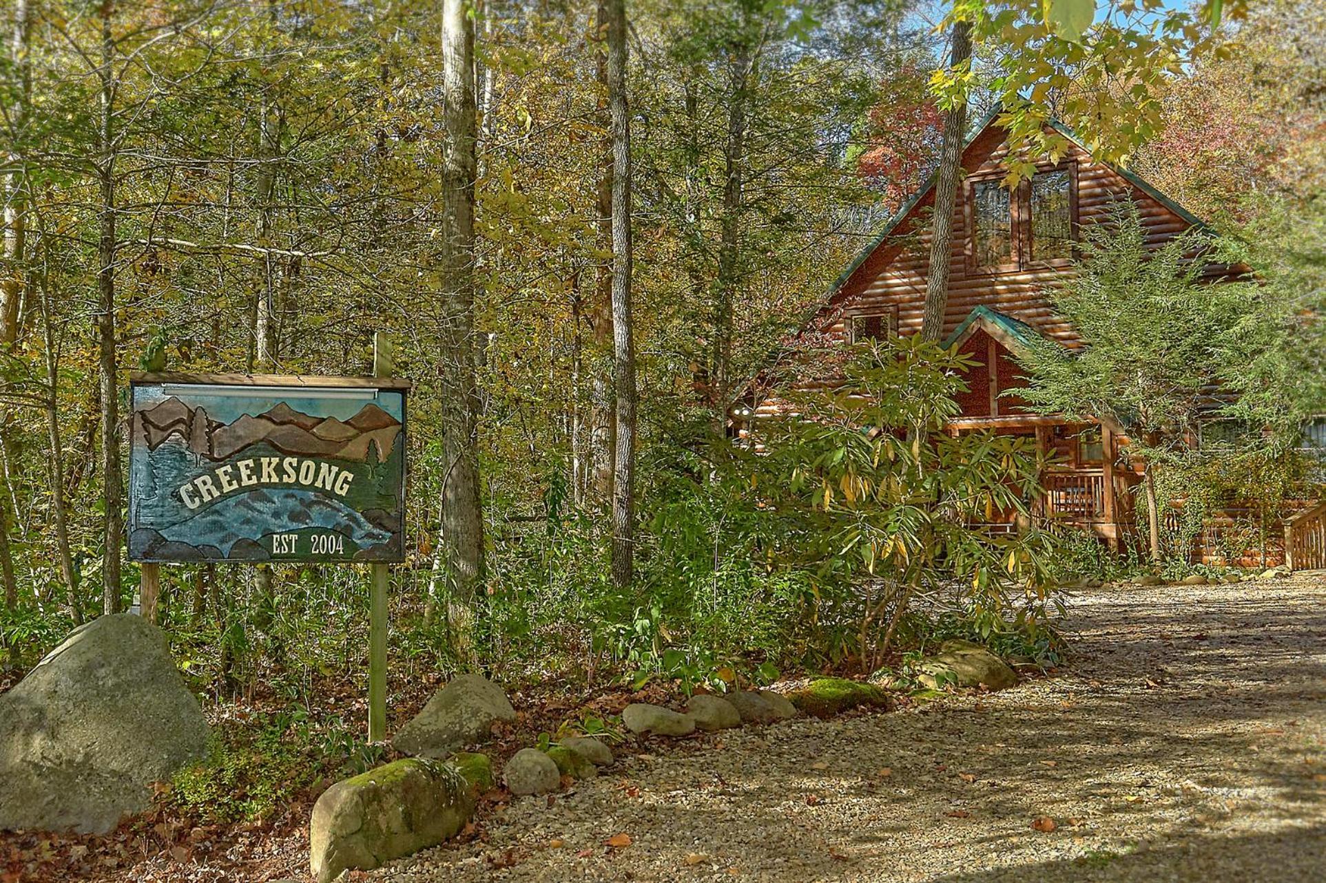 Creeksong Holiday Home Gatlinburg Esterno foto